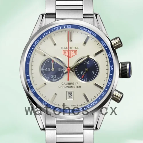 TH-K-CarreraWSB-009-1.webp Tag Heuer Carrera Men 43mm CarreraWSB-009 Silver-tone Bracelet