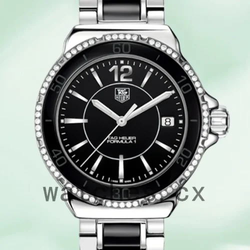 TH-K-WAH1212.BA0859-1.webp Tag Heuer Formula 1 WAH1212.BA0859 Ladies 38mm Black Dial Silver-tone