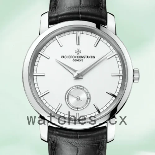 VC-J-82172000G-9383-1.webp Vacheron Constantin Traditionelle 42mm Men 82172/000G-9383 Automatic White Dial