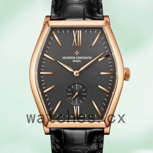 VC-J-82230000R-9716-1.webp Vacheron Constantin Malte Men 40mm 82230/000R-9716 Black Dial Leather Strap