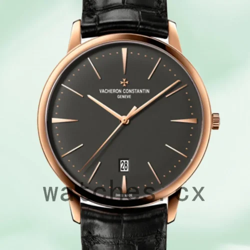 VC-J-85180000R-9166-1.webp Vacheron Constantin Patrimony 85180/000R-9166 42mm Men Leather Strap