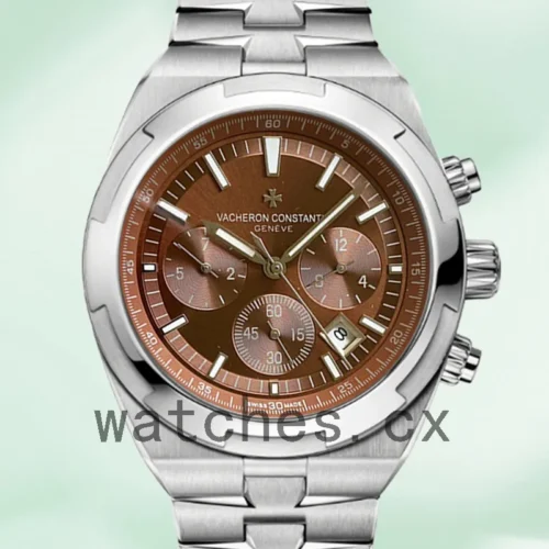 VC-K-5500V110A-B147-1.webp Vacheron Constantin Overseas 5500V/110A-B147 Men 42mm Bracelet Silver-tone