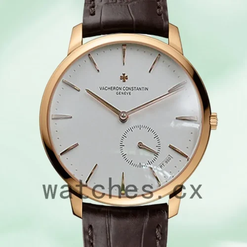 VC-K-PatrimonyWSL-002-1.webp Vacheron Constantin Patrimony Men 40mm PatrimonyWSL-002 White Dial Leather Strap