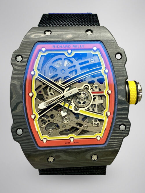 d4817dbe01b0a59f0ce1494e6c25c314.jpg Best Replica Richard Mille RM67-02 Super Clone 47mm Skeleton Dial Carbon Fiber Watch