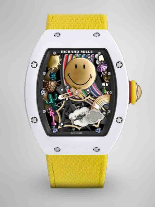 e6298547556c2edb07b0d03dd7099114.jpg Replica Richard Mille RM 88 Smiley Tourbillon Watch with Gold Smiley Dial