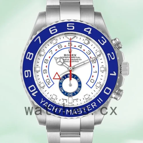 m116680-0002-1.webp Rolex Yacht-Master Ii 116680-0002 Men’s Silver-tone Bracelet