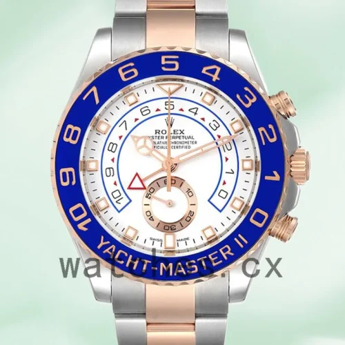 m116681-0002-1.webp Rolex Yacht-master 44mm Men’s m116681-0002 Oyster Bracelet White Dial